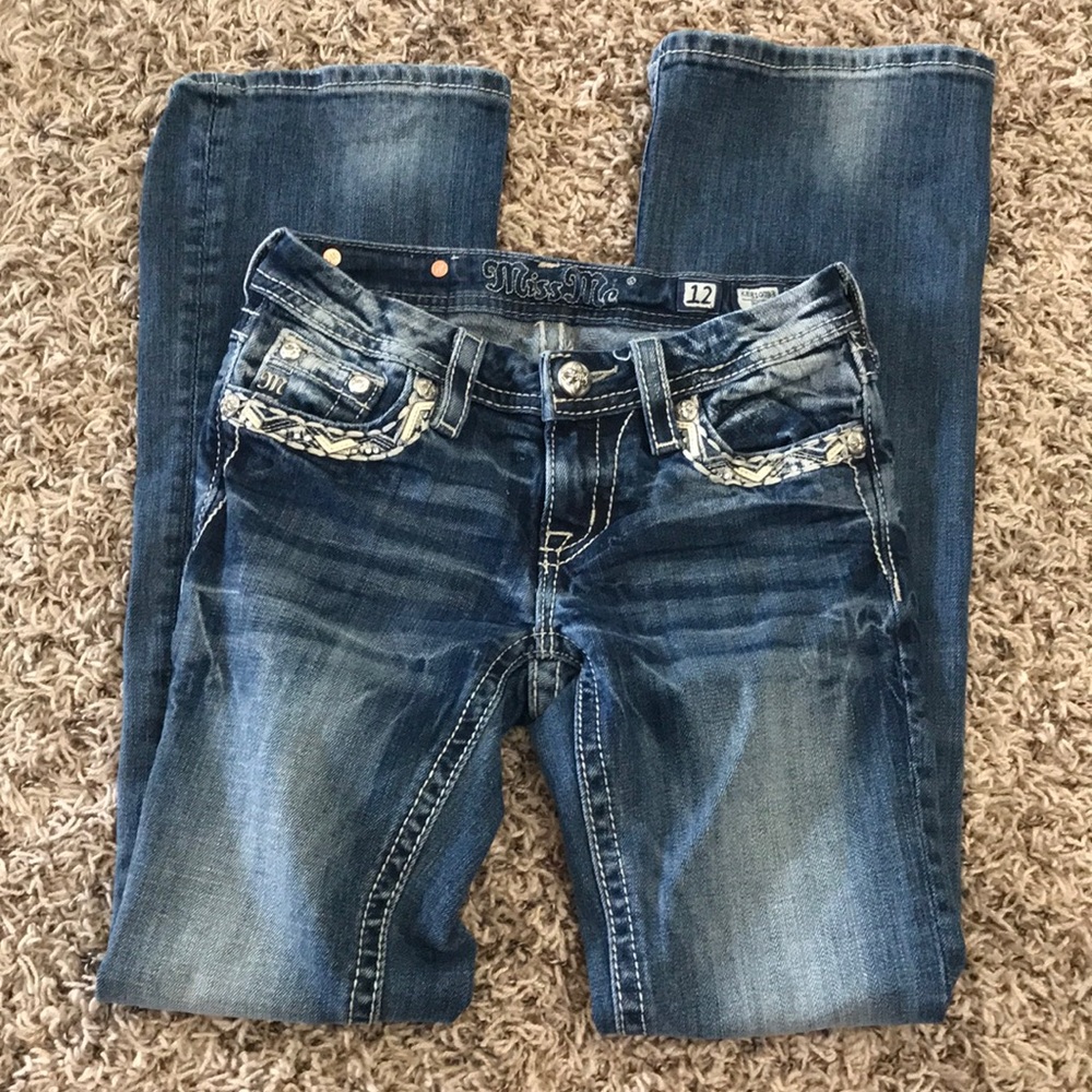 Size 12 bootcut miss me jeans